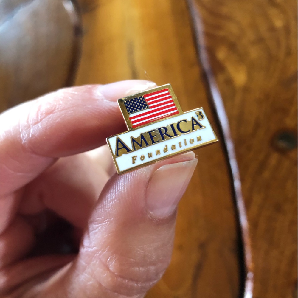 Vintage 1992 America³ America’s Cup Foundation Collectible Pin